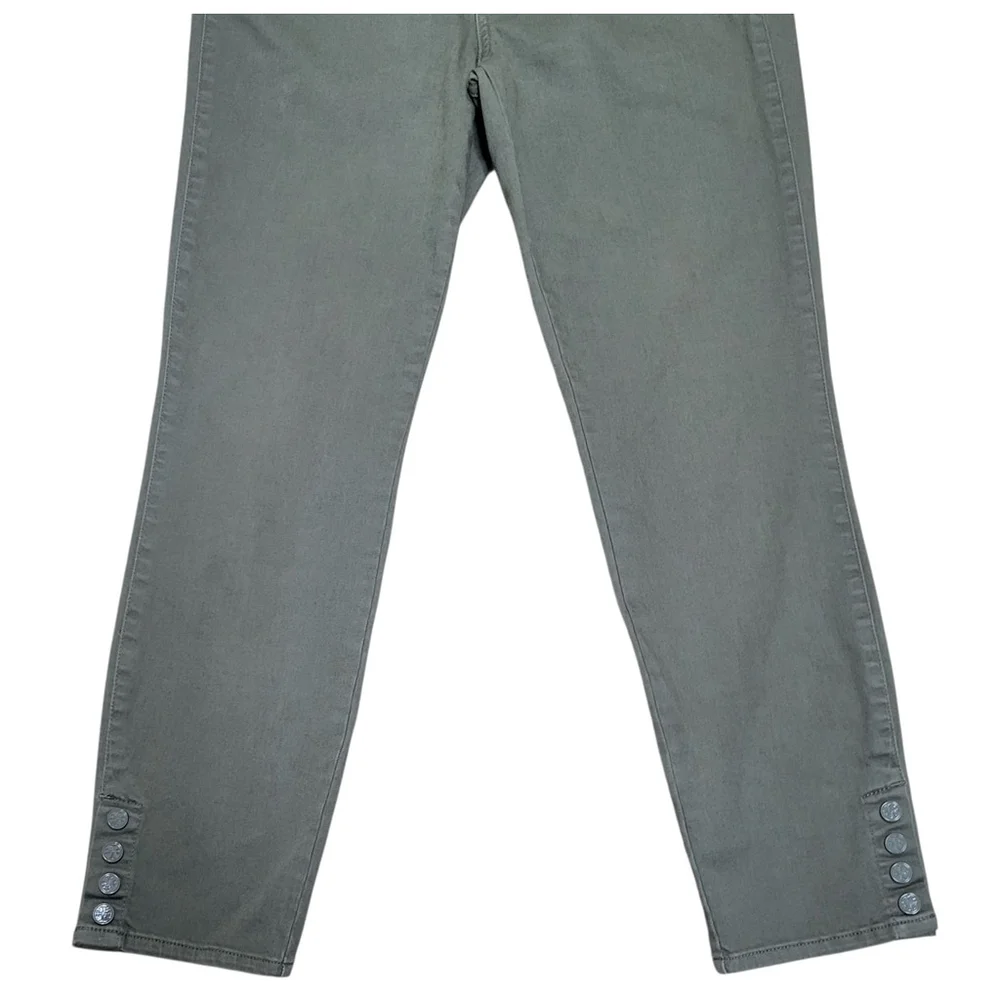 Tory Burch Women's Ankle Snap Straight Pants Medium Waist 34 Inseam 28 Excellent